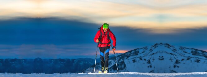 Trip Club Reisen - die perfekte Skitour planen | Unberührte Tiefschnee Landschaft, die schönsten, aufregendsten Skitouren Tirol. Anfänger, Fortgeschrittene bis Profisportler